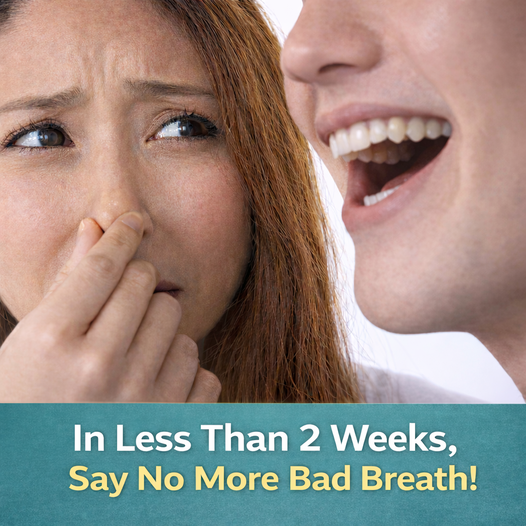 Pulls Out Oil-Based Bacteria That Causes Bad Breath: Just Swish 10 Minutes A Day.